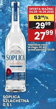 Wódka Soplica Szlachetna promocja w Wafelek