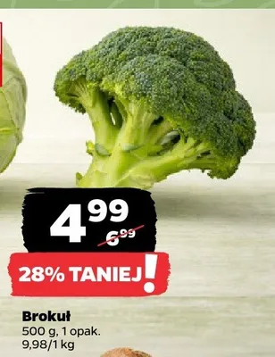 Brokuł promocja w Netto