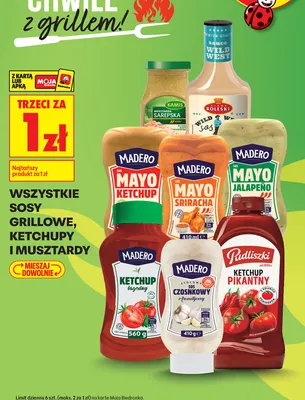 Ketchup pikantny Pudliszki promocja w Biedronka