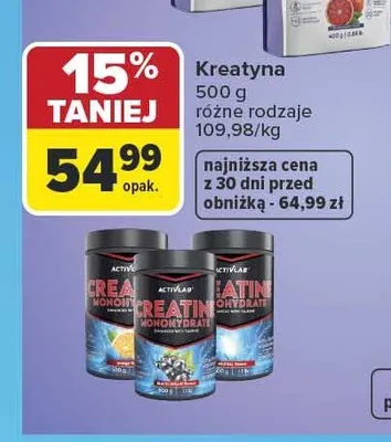 Kreatyna Activlab promocja w Carrefour