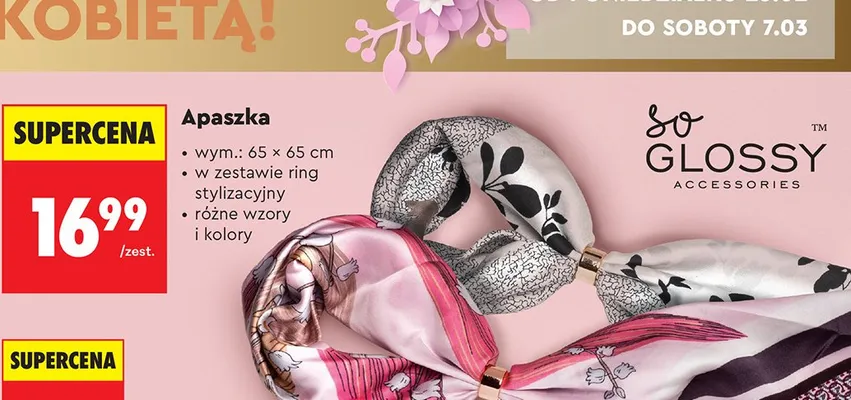 Apaszka promocja w Biedronka