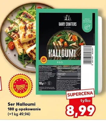 Ser Halloumi Dairy Crafters promocja w Kaufland