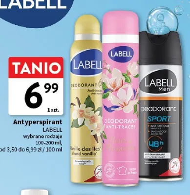 Dezodorant damski Labell Vanille des îles promocja w Intermarche