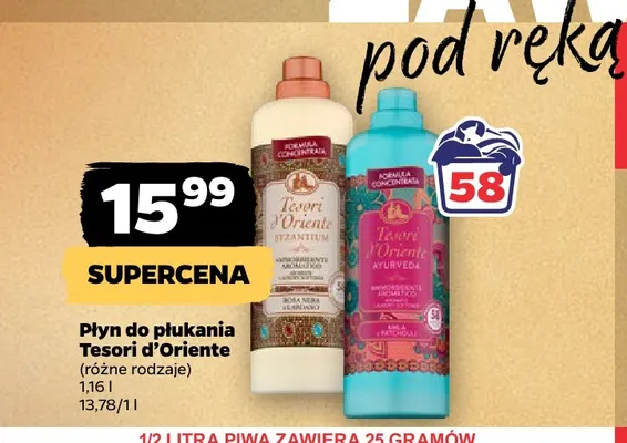 Płyn do płukania Byzantium Tesori d'Oriente promocja w Netto
