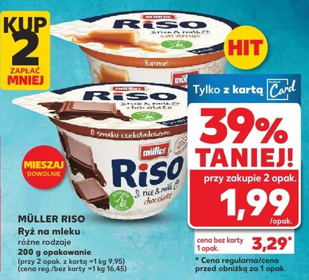 Ryż na mleku różne rodzaje promocja w Kaufland
