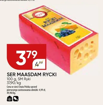 Ser maasdam rycki promocja w Chata Polska