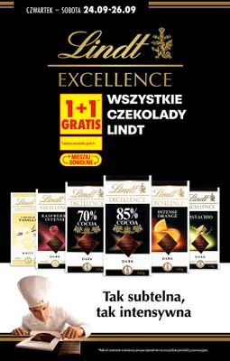 Czekolada Lindt Excellence Intense Orange promocja w Biedronka