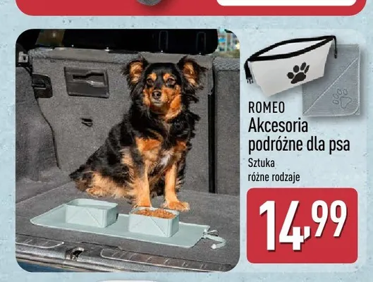 Akcesoria podróżne dla psa ROMEO promocja w Aldi