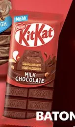 Baton Kit Kat Milk Chocolate promocja w Biedronka