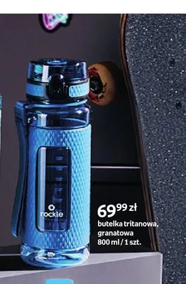 Butelka tritanowa Rockle granatowa promocja w Empik