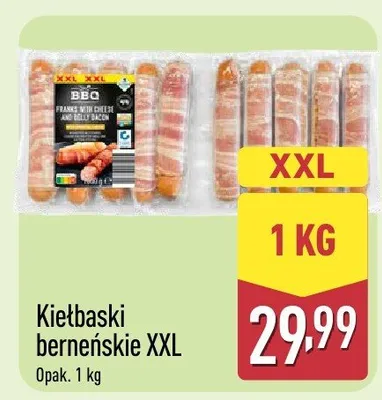Kiełbaski berneńskie XXL promocja w Aldi