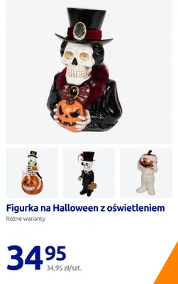 Figurka na Halloween z oświetleniem promocja w Action