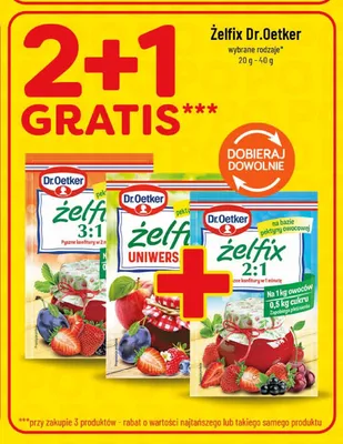Żelfix uniwersalny Dr.Oetker promocja w POLOmarket