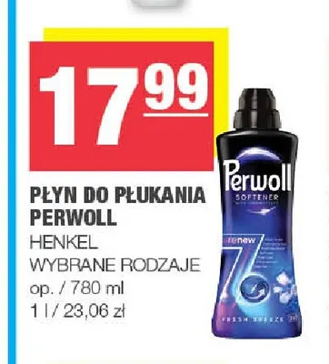 Płyn do płukania Perwoll promocja w SPAR