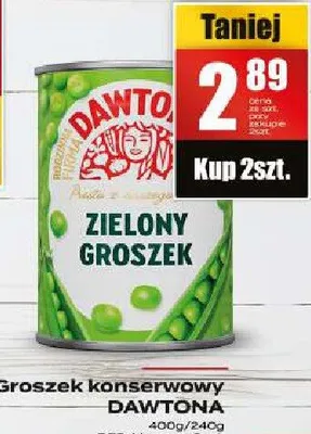 Groszek konserwowy zielony promocja w Supeco