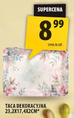 Taca dekoracyjna 23,2x17,4x2cm promocja w Arhelan