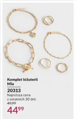Komplet biżuterii Mia promocja w AVON