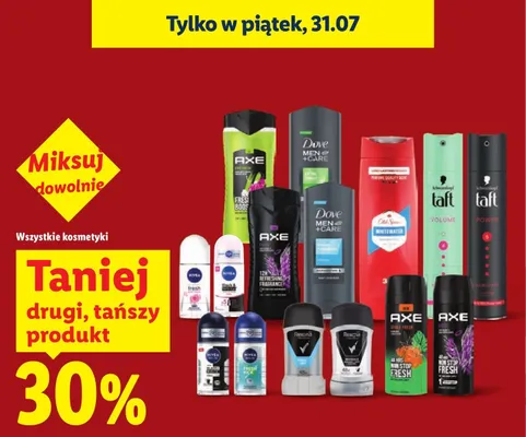 Dezodorant roll-on Nivea Men Black & White promocja w Lidl