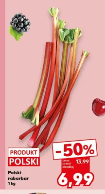 Rabarbar polski promocja w Kaufland