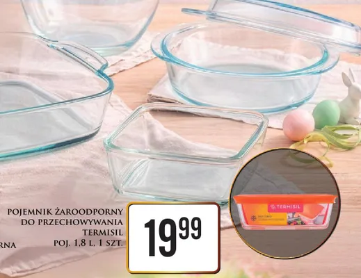 Pojemnik żaroodporny do przechowywania Termisil promocja w Dino