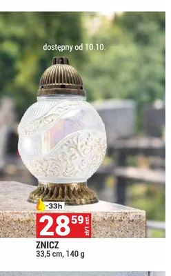 Znicz 33,5 cm promocja w Merkury Market
