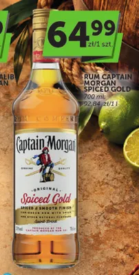 Rum Captain Morgan Spiced Gold promocja w Groszek