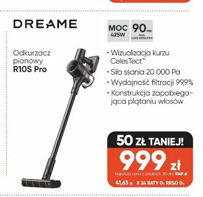 Odkurzacz pionowy DREAME R10S Pro 425W promocja w Max Elektro