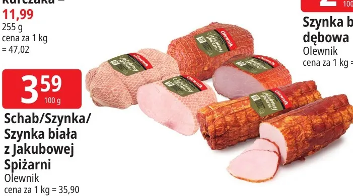 Schab z Jakubowej Spiżarni Olewnik promocja w Leclerc
