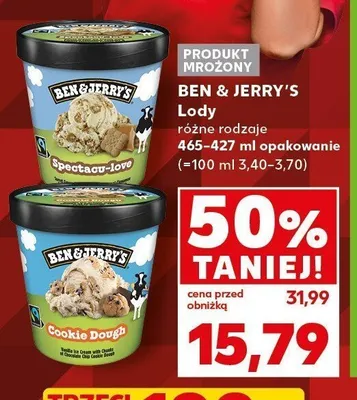 Lody Ben & Jerry's Spectacu-love promocja w Kaufland