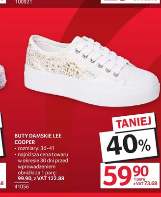 Buty damskie Lee Cooper promocja w Selgros
