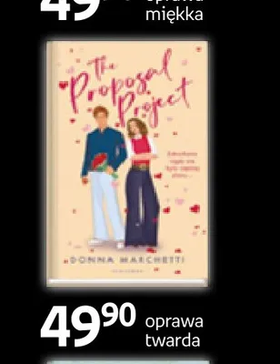 Książka The Proposal Project Donna Marchetti oprawa twarda promocja w Empik