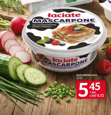 Mascarpone Łaciate promocja w Selgros