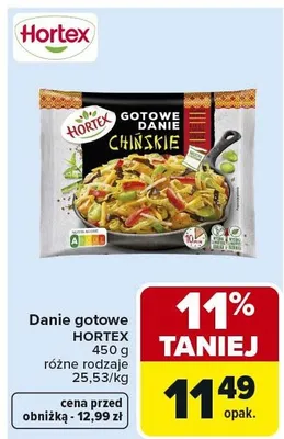 Danie gotowe Chińskie 450g różne rodzaje promocja w Carrefour Market