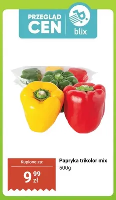 Papryka trikolor mix promocja w Dino