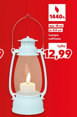 Lampa naftowa promocja w Kaufland