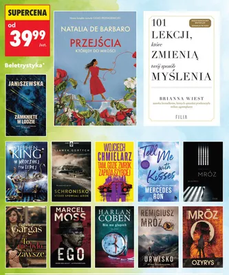 Książka Im mroczniej tym lepiej Stephen King promocja w Biedronka