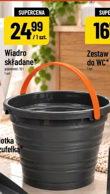 Wiadro składane 10 l promocja w POLOmarket