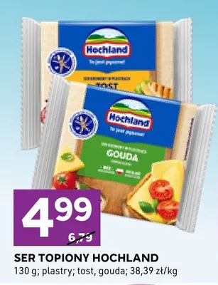 Ser topiony Hochland Tost promocja w Stokrotka