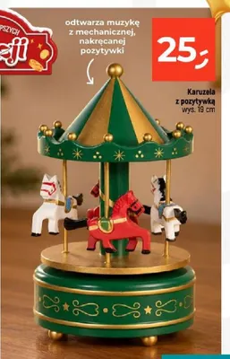 Karuzela z pozytywką promocja w Dealz