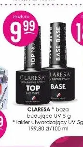 Baza budująca UV Claresa Base promocja w Drogerie Jasmin