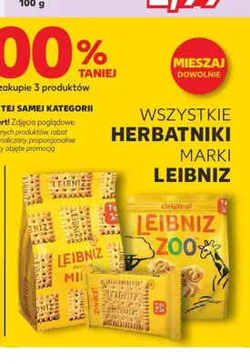 Herbatniki Leibniz Minis promocja w Kaufland