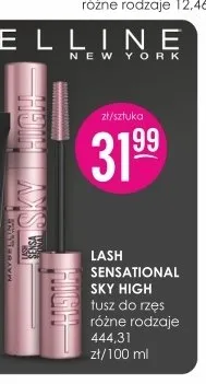 Tusz do rzęs Maybelline Lash Sensational Sky High promocja w Drogerie Jasmin