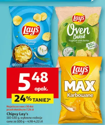 Chipsy promocja w Auchan