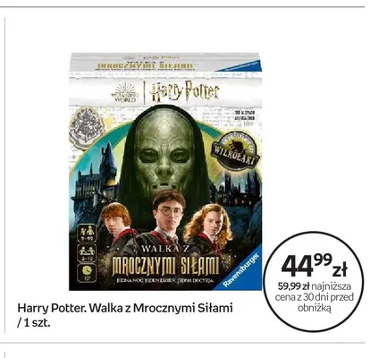 Gra Harry Potter. Walka z Mrocznymi Siłami Ravensburger promocja w Empik