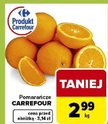 Pomarańcze promocja w Carrefour Express