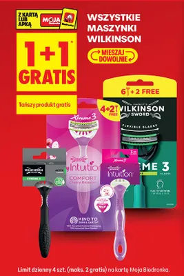 Maszynki do golenia Xtreme 3 promocja w Biedronka