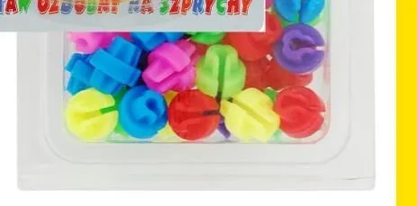 Koraliki rowerowe na szprychy promocja w Bricomarche