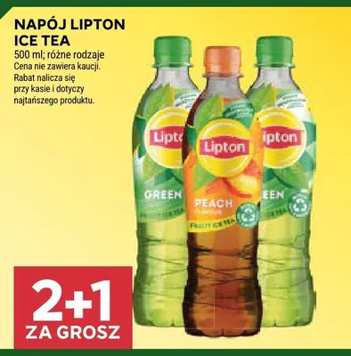 Napój Lipton Ice Tea promocja w Stokrotka