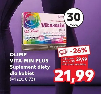 Suplement diety dla kobiet promocja w Kaufland