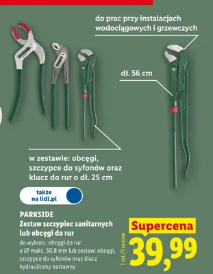 Zestaw szczypiec sanitarnych promocja w Lidl